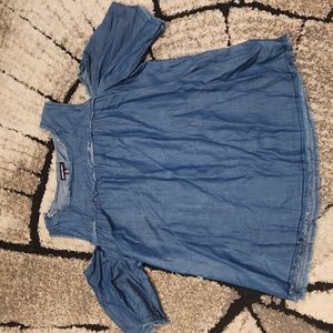 Style envy denim look top